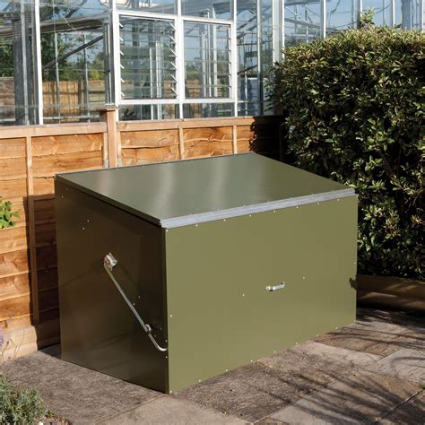 outside metal storage boxes waterproof